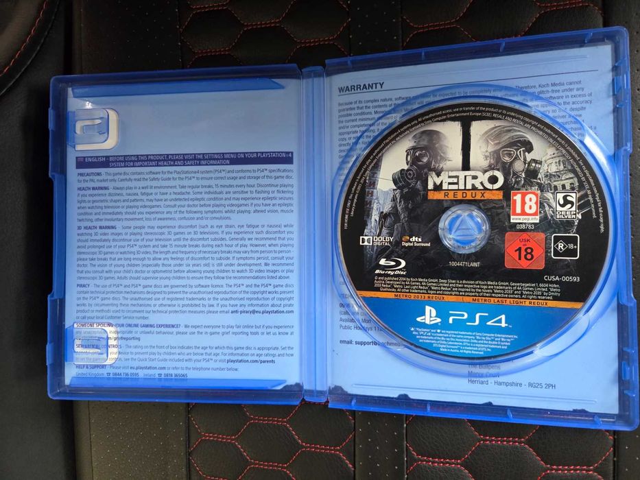 Играта Metro Redux (PS4)