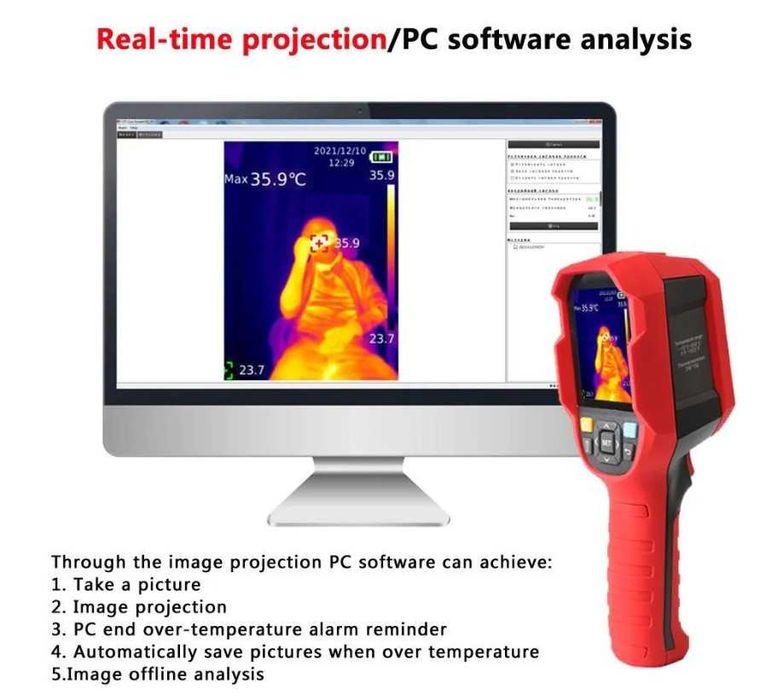Тепловизор  UNI-T UTi260B PRO 256*192 teplovizor