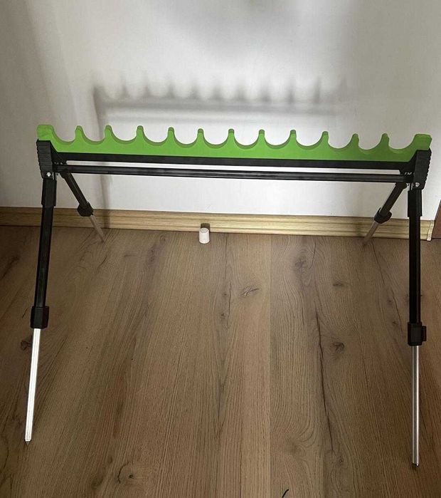 Suport Lansete practic Side Rest 12 posturi 60x30-45cm