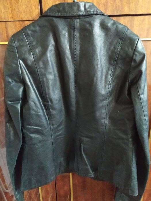 Кожено много запазено сако