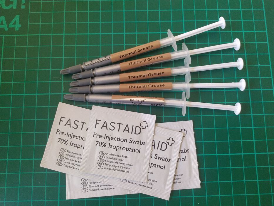Pastă Termică Halnziye HY710 Silver 1g cu Argint pt Procesoare