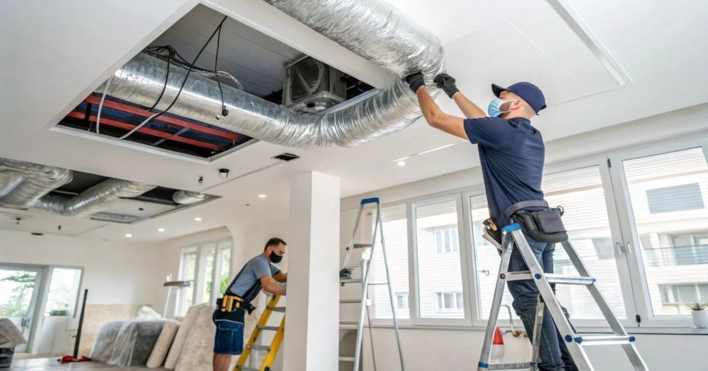 Монтаж вентиляции