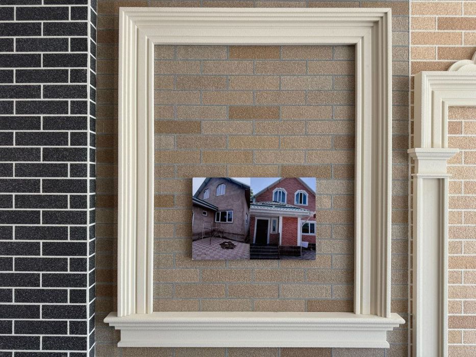 Pokak tyaga fasadniy fasad lepka quyma toshli tayyor mahsulotlar bor