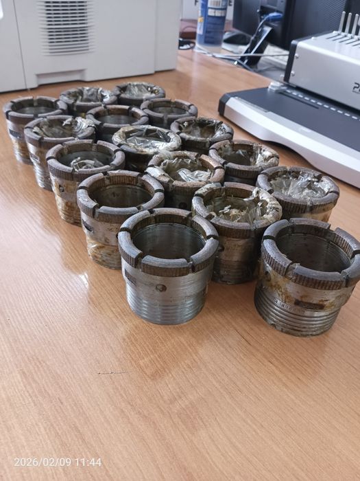 Алмазная буровая коронка 76 мм 16 шт.