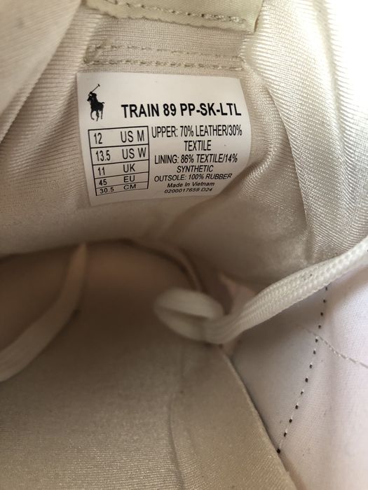 Polo Ralph Lauren Train 89 Sneakers ОРИГИНАЛНИ мъжки сникърси 45/30см