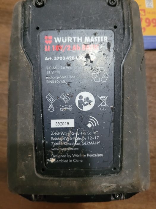 Acumulator  wurth master