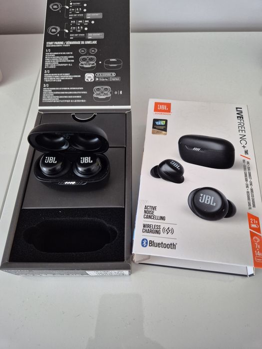 Casti audio In Ear JBL LIVE FreeNC+,Bluetooth