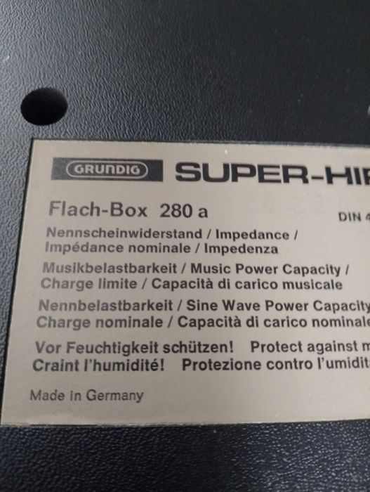 Boxe grunfig ultra slim