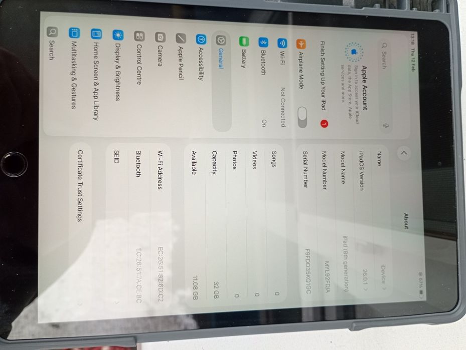Apple iPad generația 8 32 GB