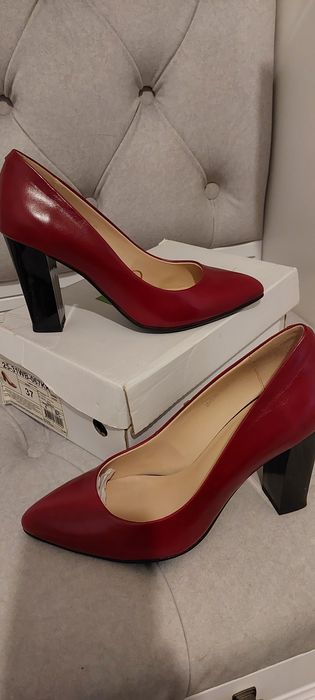 Туфли нат.кожа новые 37р