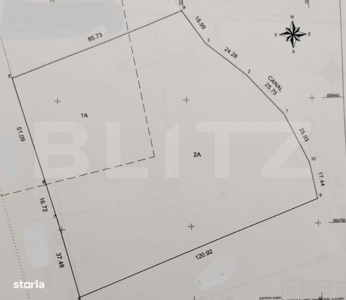 Teren intravilan in localitatea Bobota in suprafata de 11500 mp