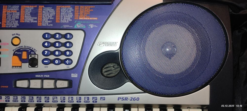 Синтезатор Yamaha PSR-260