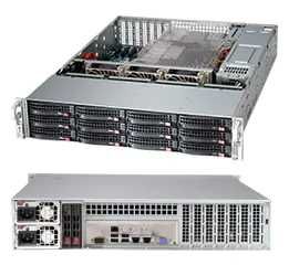 Сервер 2U Intel Xeon - Supermicro Model 826-9 (X10SRH-CLN4F)
