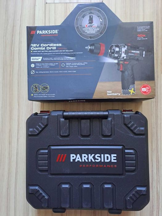 Акум. Безчетков Ударен Винтоверт PARKSIDE, С гаранция 5 години