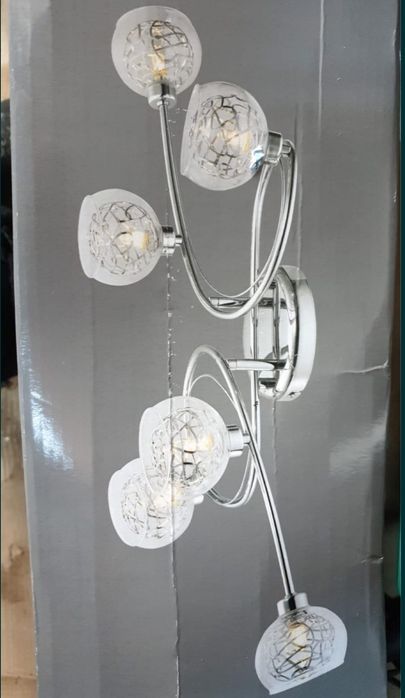 Plafoniera cu bec led,6×40w