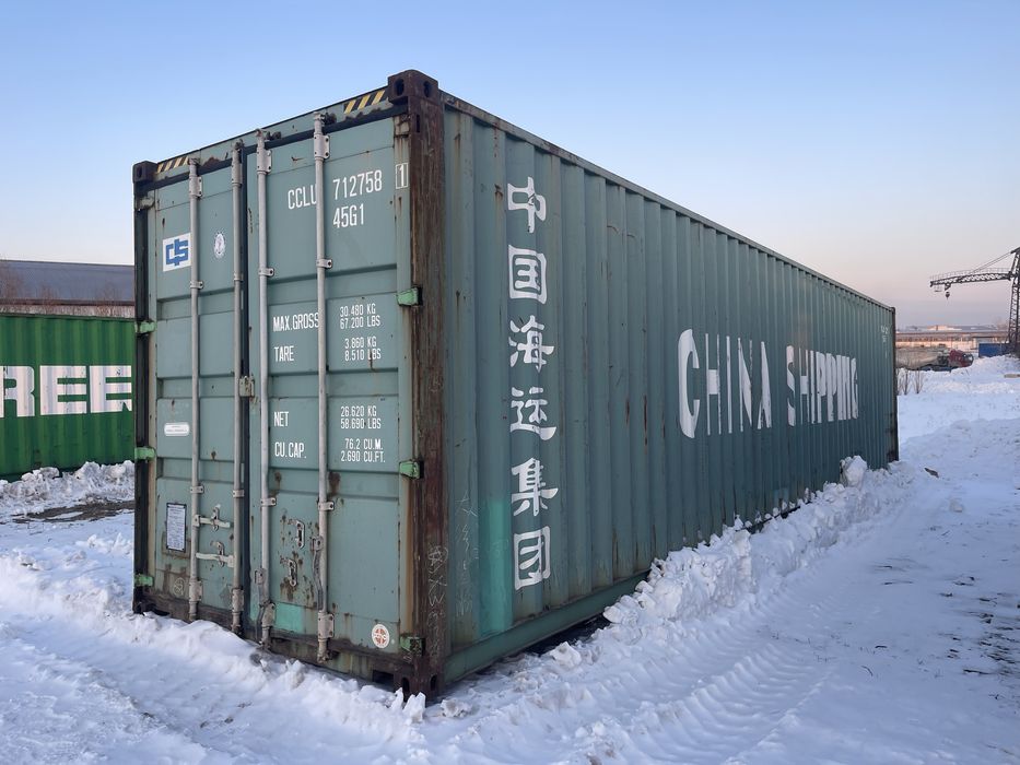 РАСПРОДАЖА 40 футовых МОРСКИХ Контейнеров 2,9 HQ в Идеальном Состоянии