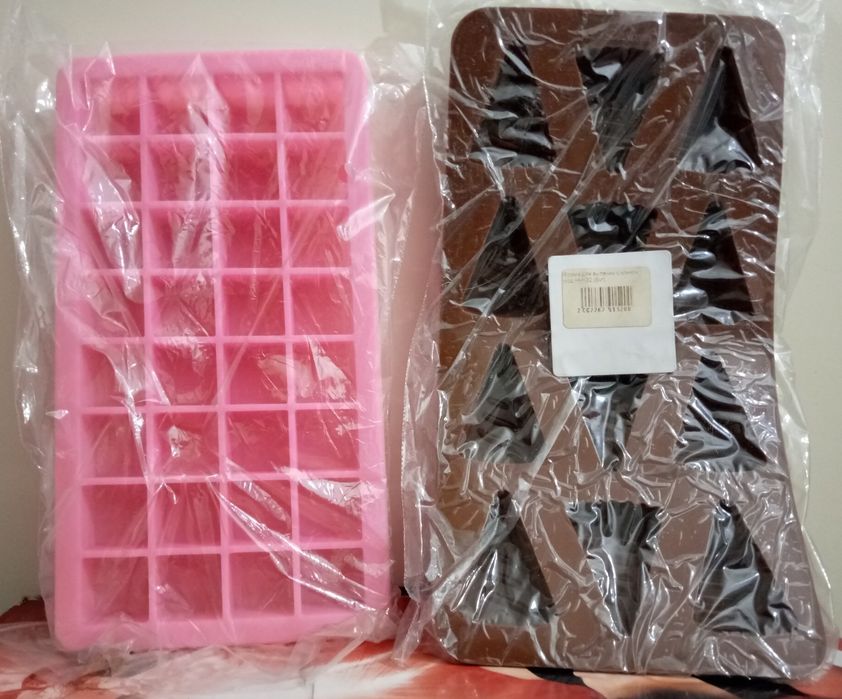 Силиконовые формочки для льда и конфет, бумагодержатель, пенал