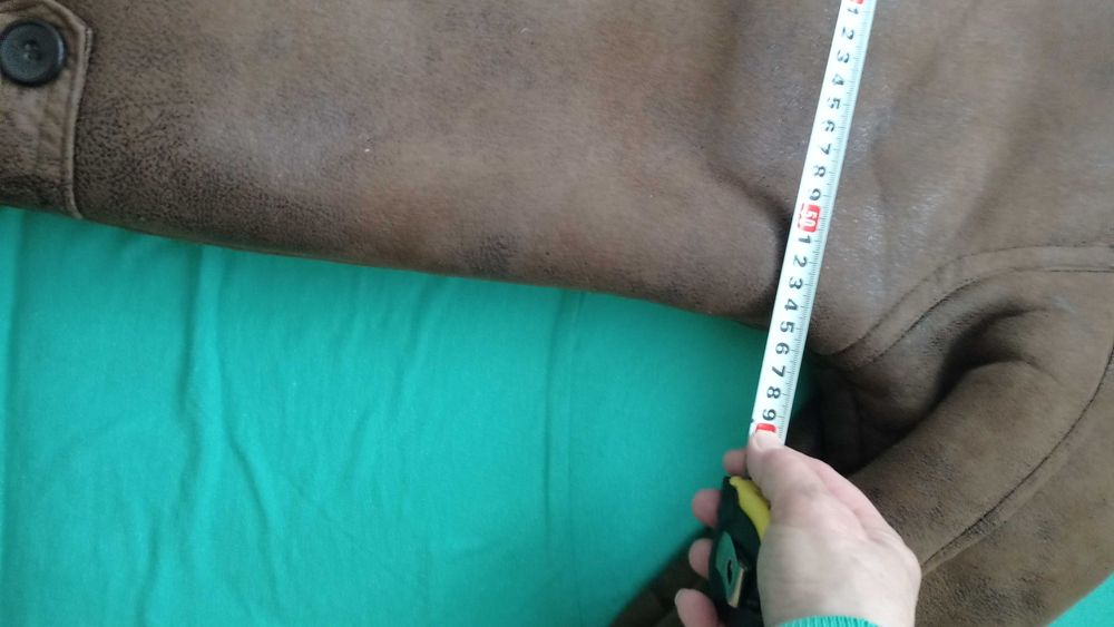 Мъжка шуба от изкуствена кожа