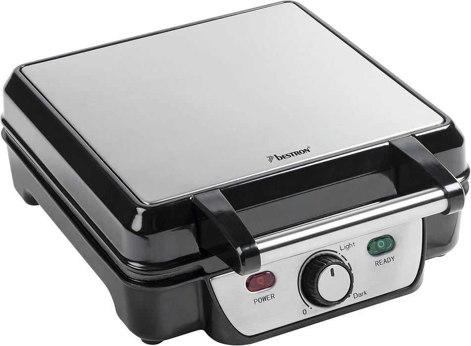Гофретник Bestron 1100W голям за 4 гофрети