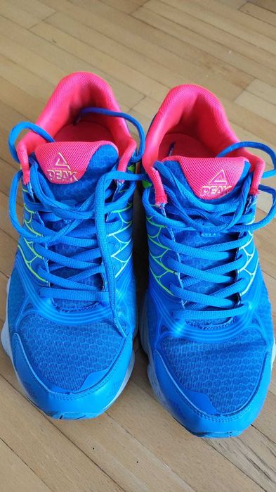Adidasi running Peak/marime 40/Latitude albastru+rosu