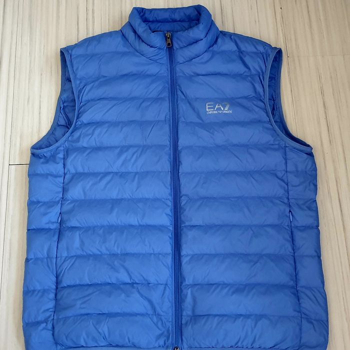 Emporio Armani EA7 Down Vest Mens Size L / XL НОВО!  ОРИГИНАЛ Мъжки Пухен Елек!