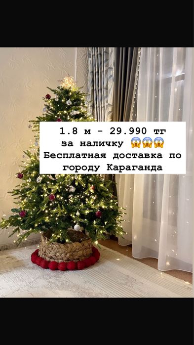 Новогодние елки / Распродажа елок Караганда