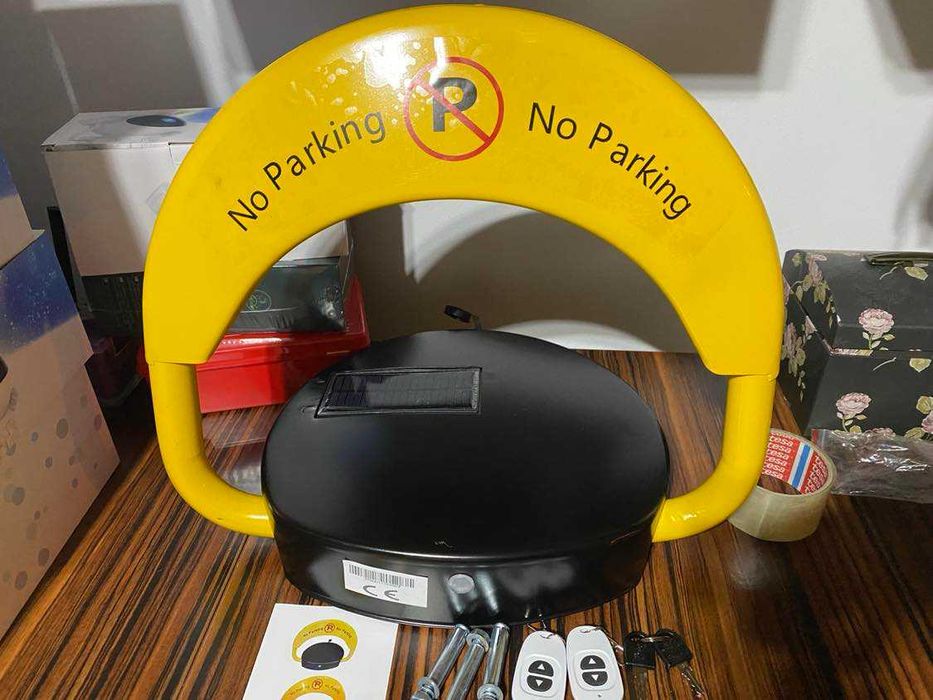 BLOCATOR Parcare INCARCARE SOLARA/priza, acumulator 4V-4.5Ah, Alarma