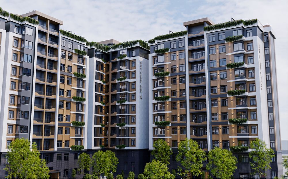 ЖК Savr Avenue 2-к квартира 57.5м2. Улица Савр, Мирабад