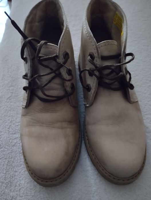Кожаные ботинки 38 размера