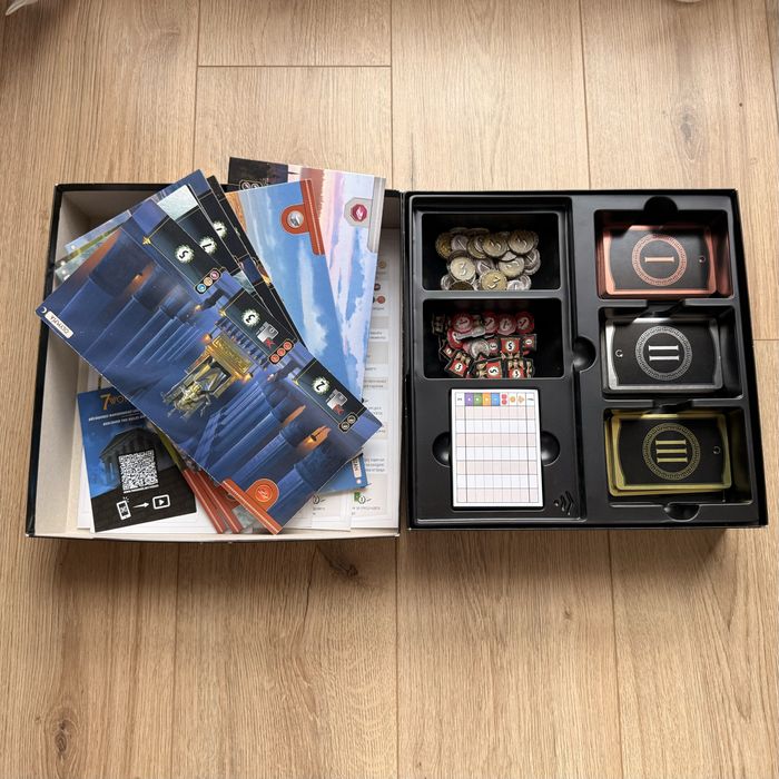 Настолни игри Catan и разширения; 7 Wonders; Monopoly; Black stories