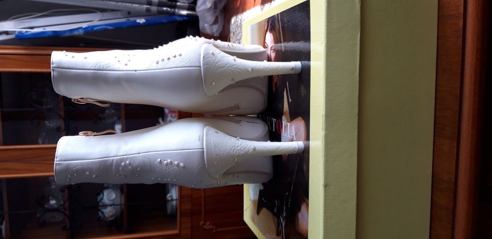 Свадебные полусапожки