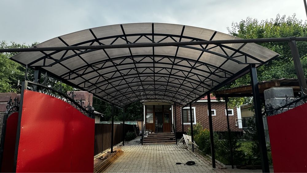 Навес , односкат двухскат дуга