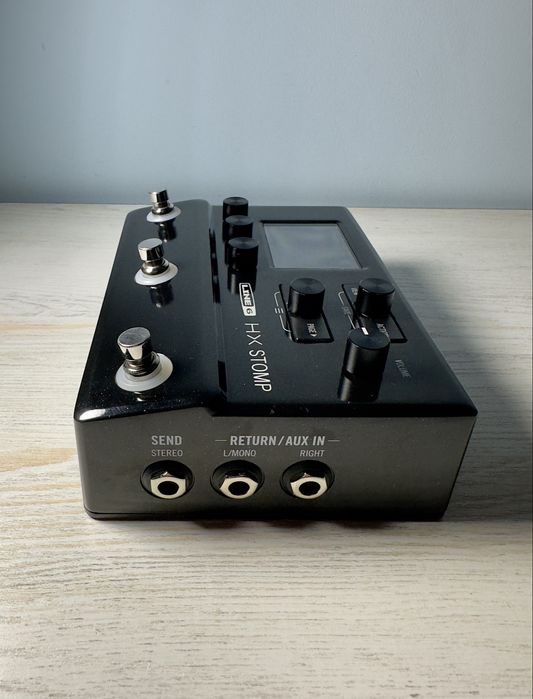 Line 6 HX Stomp + оригинальный FS-2 (полный комплект)