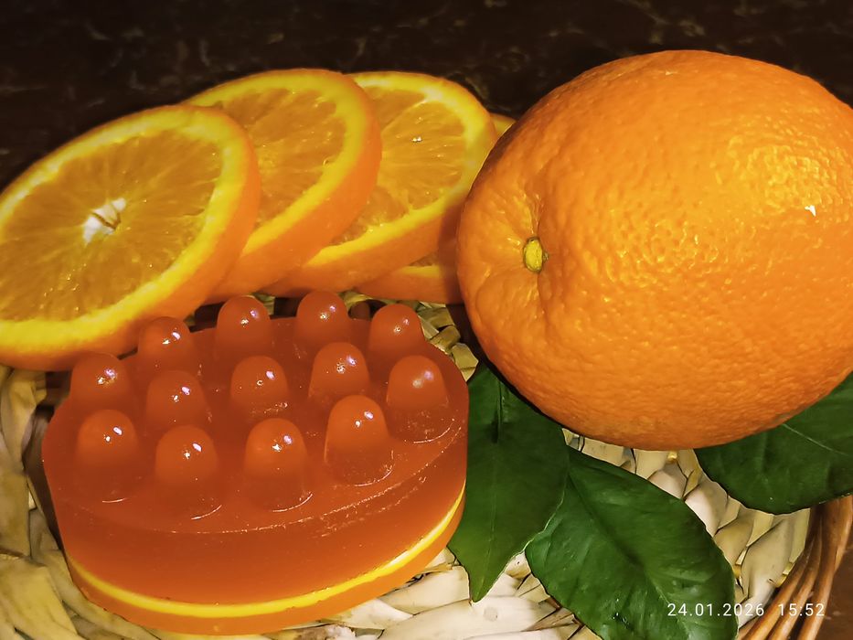 Массажное мыльце ручной работы в ассортименте