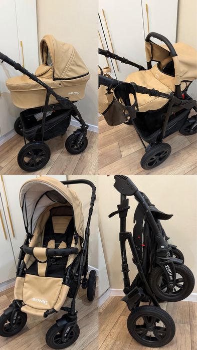 Коляска Sonic verdi plus 3 в 1