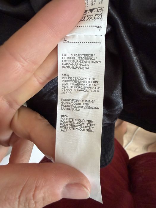 Geaca de piele de porc