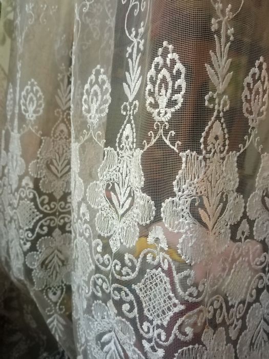 Тюль 1 новый, 2 старых