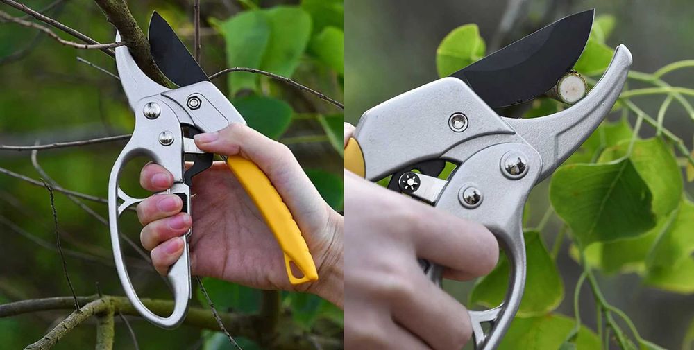 Foarfeca de vie prun cu taiere in trepte. Nou ambalata!