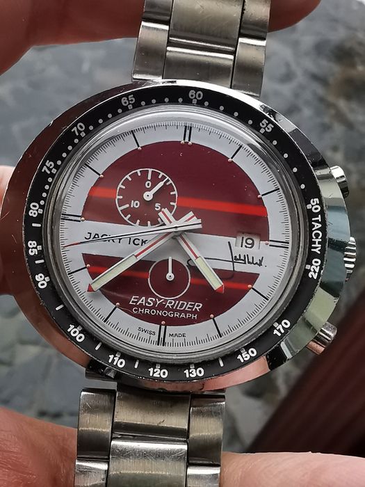 Ceas Heuer Jacky Ickx Easy Rider Chronograph -44 mm