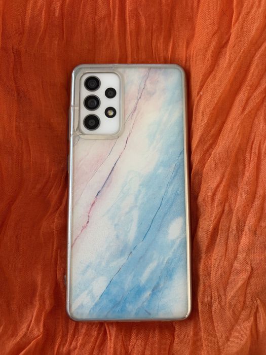 Samsung Galaxy A52 128GB Awesome White | Husă + Folie Sticlă