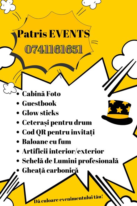 Cabina foto\ Photo Booth, artificii reci dansul mirilor