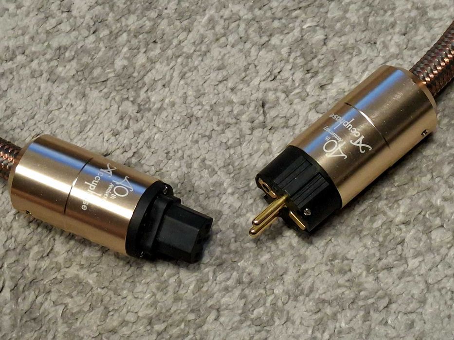 Cablu alimentare HIFI Accuphase - EU + IEC plug - 1 m