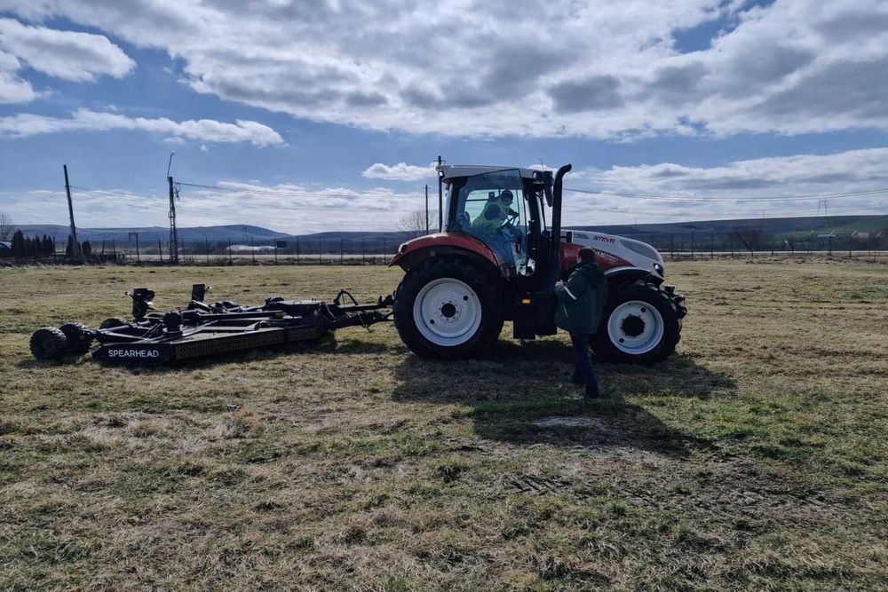 Mecomag | Utilaj de taiere iarba / SPEARHEAD 460 - Utilizat + video
