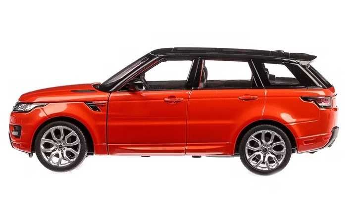 Macheta auto Range Rover Sport 2013 portocaliu - 1:24 Welly