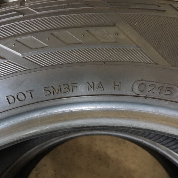 235/55/17 Hankook DOT0215 2бр. 6.5мм