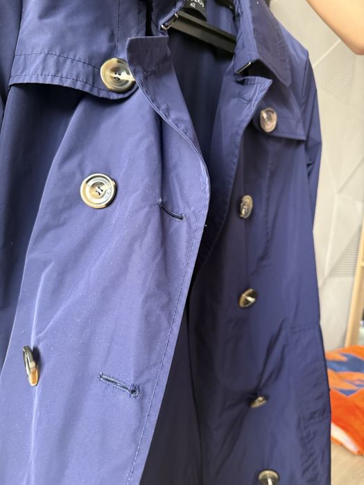 Плащ саваж синий
