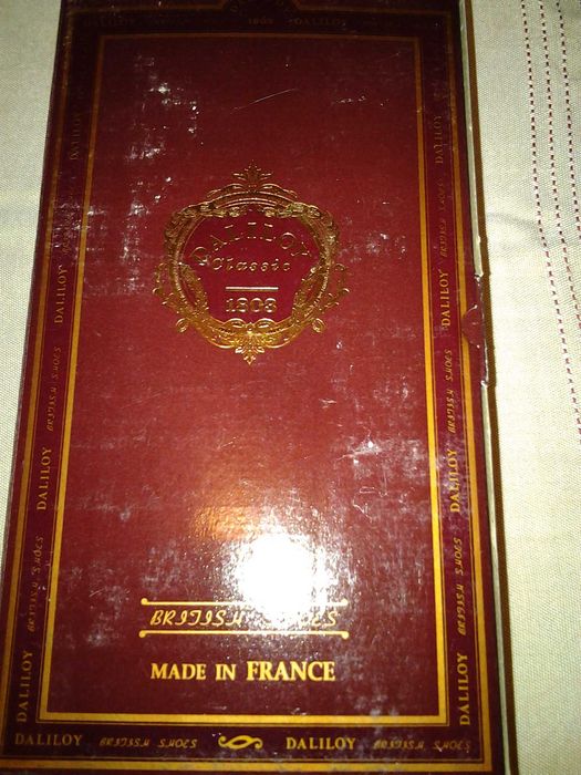 Туфли (новые), кожаные, Франция