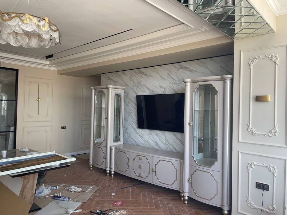 Бригада узбеки делаем ремонт квартир