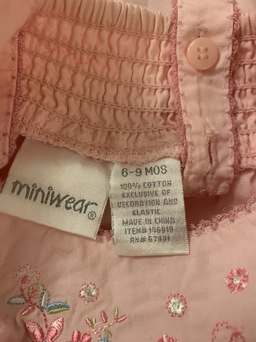 Платья для девочки. Размер от 3 до 9 месяцев