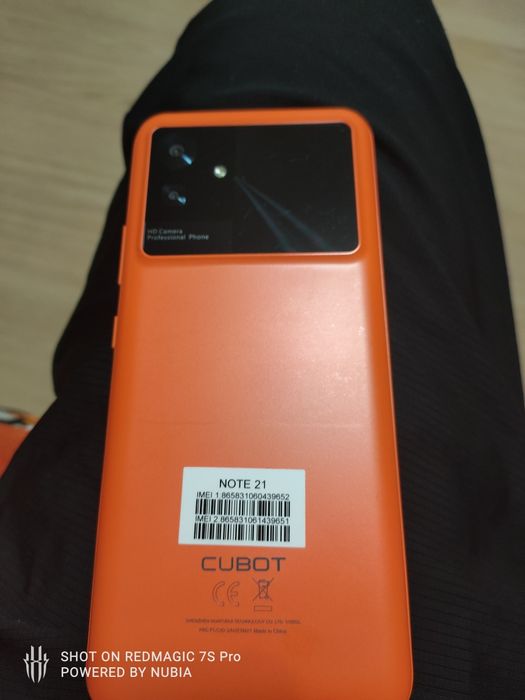 CUBOT NOTE 21 идеальное состояние